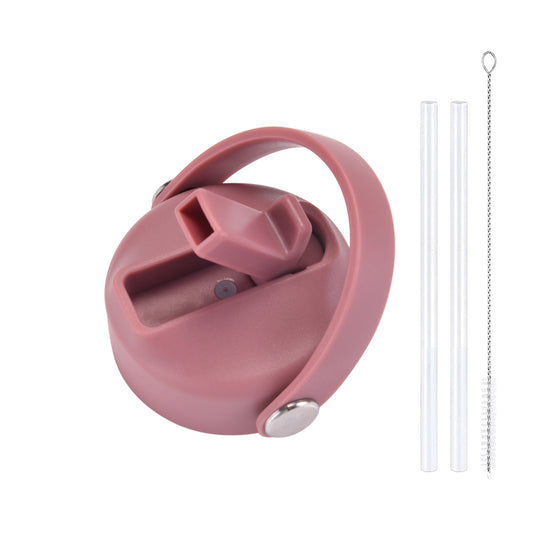 1L Straw Lid -  Magenta Pink