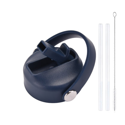 1L Straw Lid - Navy Blue 