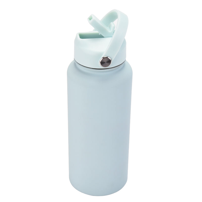 1L Straw Lid -  Pale Blue