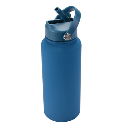 1L Straw Lid - Turquoise Blue