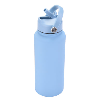 1L Straw Lid -  Sky Blue